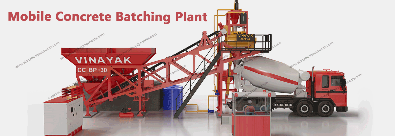 Concrete Mixer Plant Manufacturter in India